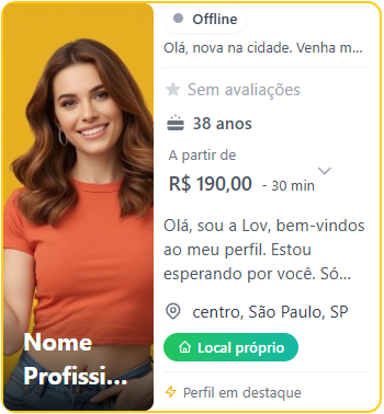 Exemplo de como o card Top aparece na galeria